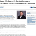 Naperville Dentist Compares Denture Types