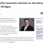 Naperville Dentist Discusses Advantages of Dental Bridges